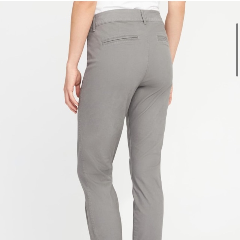 High rise skinny pants